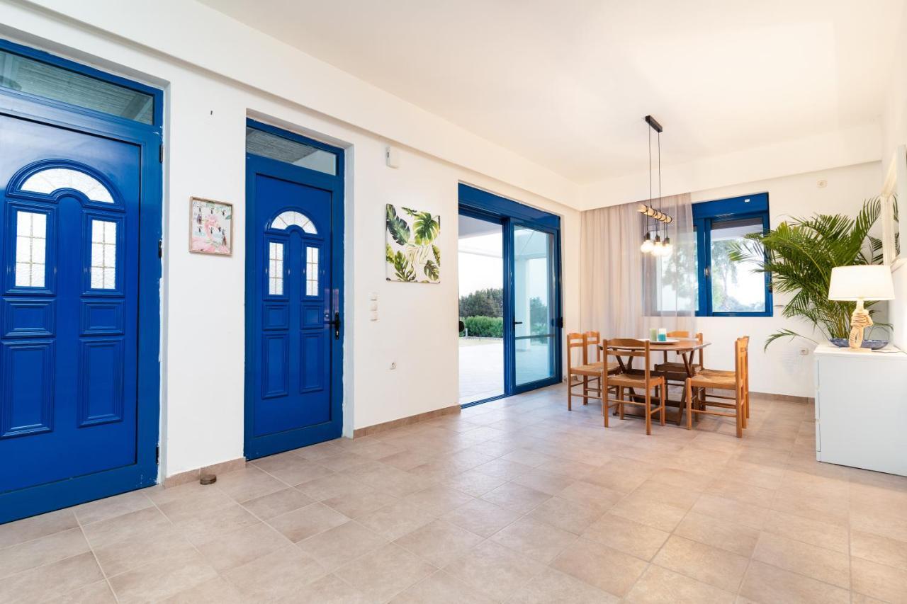 The "Perfect Beach House" Villa ラクハニア エクステリア 写真